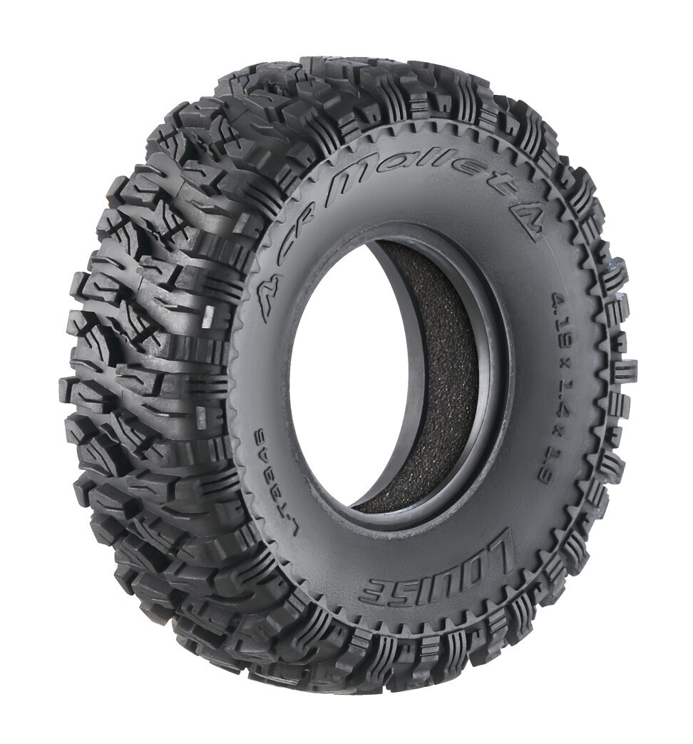 Louise CR-Mallet 1/10 1.9&quot; Crawler Class 1 Tires, Super Soft, 4.19&quot; Tall (2) LOULT3346VI