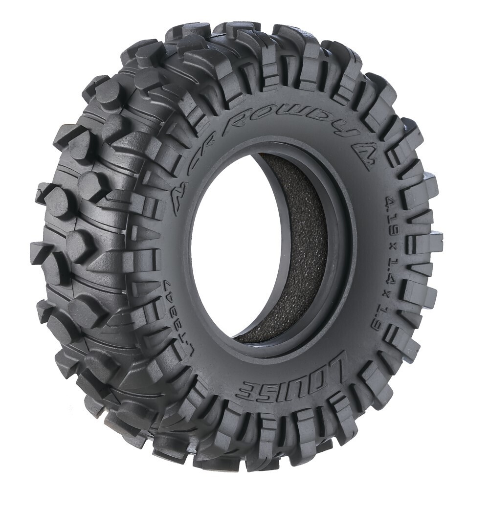 Louise CR-Rowdy 1/10 1.9&quot; Crawler Class 1 Tires, Super Soft, 4.19&quot; Tall (2) LOULT3347VI