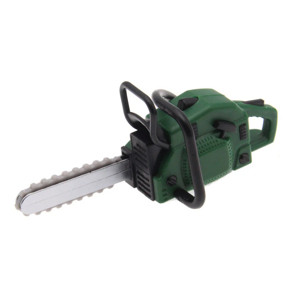 Powerhobby Scale Garage Series 1/10 Chainsaw Green FOR 1/10 PHB6513Green