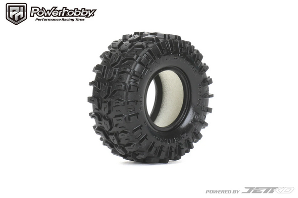 Powerhobby Raider 1.0” Micro Crawler Tires 53mm Tall PHB4502