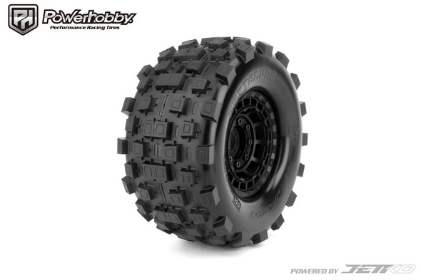 Powerhobby Wasteland 1/5 Belted Tires (2) FOR Traxxas X-Maxx Arrma Losi DBXL-E PHB5804CBMSGB