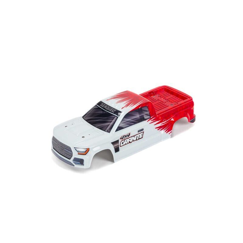 Arrma 1/10 Painted Body, Red: GRANITE 4X4 MEGA ARA402303