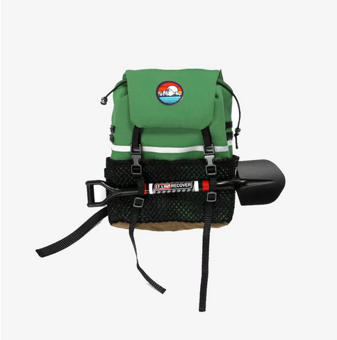 Powerhobby Bag w Metal Shovel Decoration 1/10 Rock Crawler Accessories Green PHB6544Green