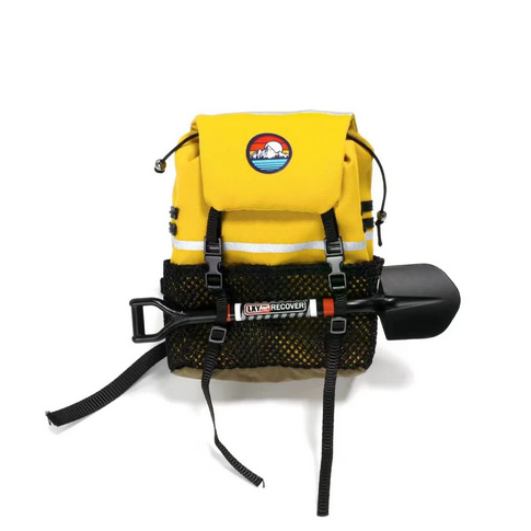 Powerhobby Bag w Metal Shovel Decoration 1/10 Rock Crawler Accessories Yellow PHB6544Yellow