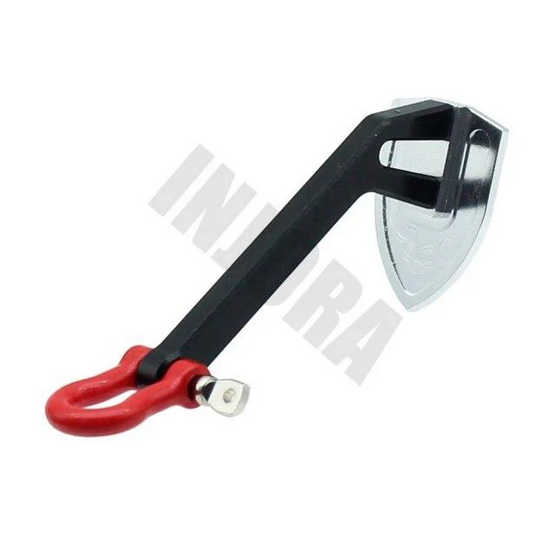 INJORA 1pc Mini Metal Earth Anchor Tool, Scale Accessories for 1/10 RC Crawler CRAW20161054_Black