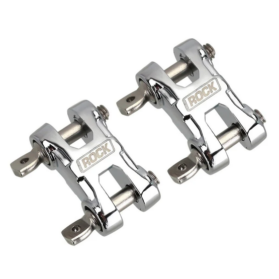 INJORA Metal ROCK Bumper D-ring Tow Hook Silver for 1/10 RC Crawler YQA-25SR-2