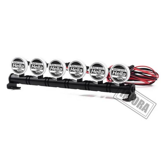 INJORA 6-Light Roof 147MM LED Light Bar CRAW18279_6LED
