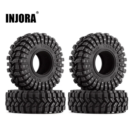 INJORA King Trekker 1.0&quot; A/T Tires (4) (62*22mm) YQT-1014