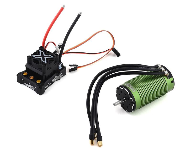 Castle Creations Mamba Monster X 8S 1/6 ESC/Motor Combo w/1717 Sensored Motor (1650kV) CSE010-0165-02