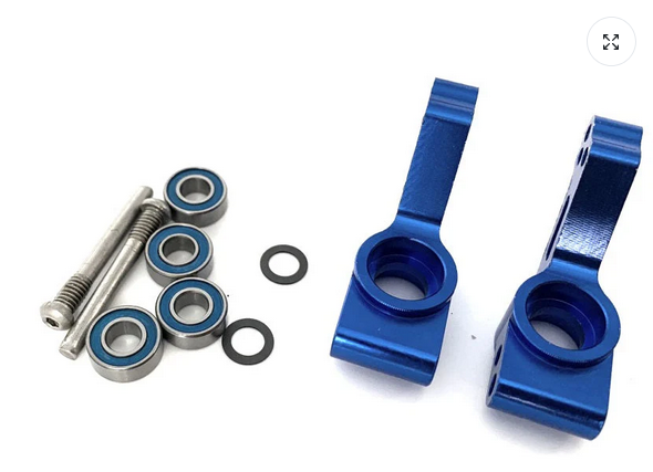 Powerhobby Aluminum Oversized Rear Hub Carriers FOR Stampede/Rustler/Bandit/Slash PHTRX408