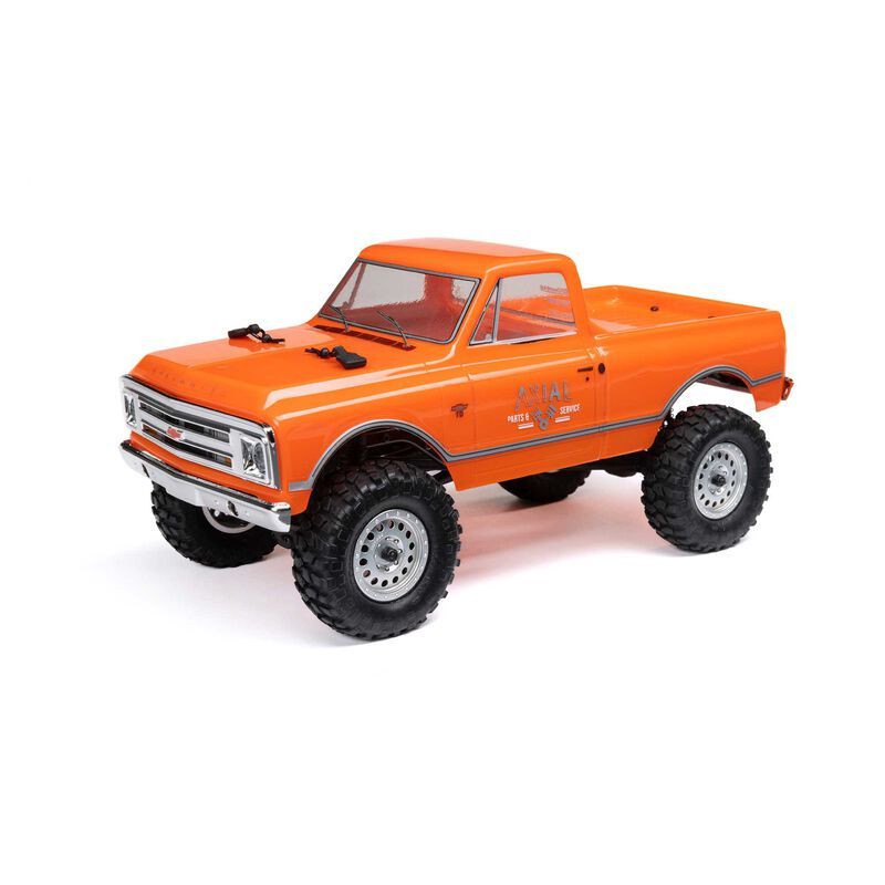 Axial SCX24 1967 Chevrolet C10 4WD Brushed Truck RTR, Orange AXI00001V2T3