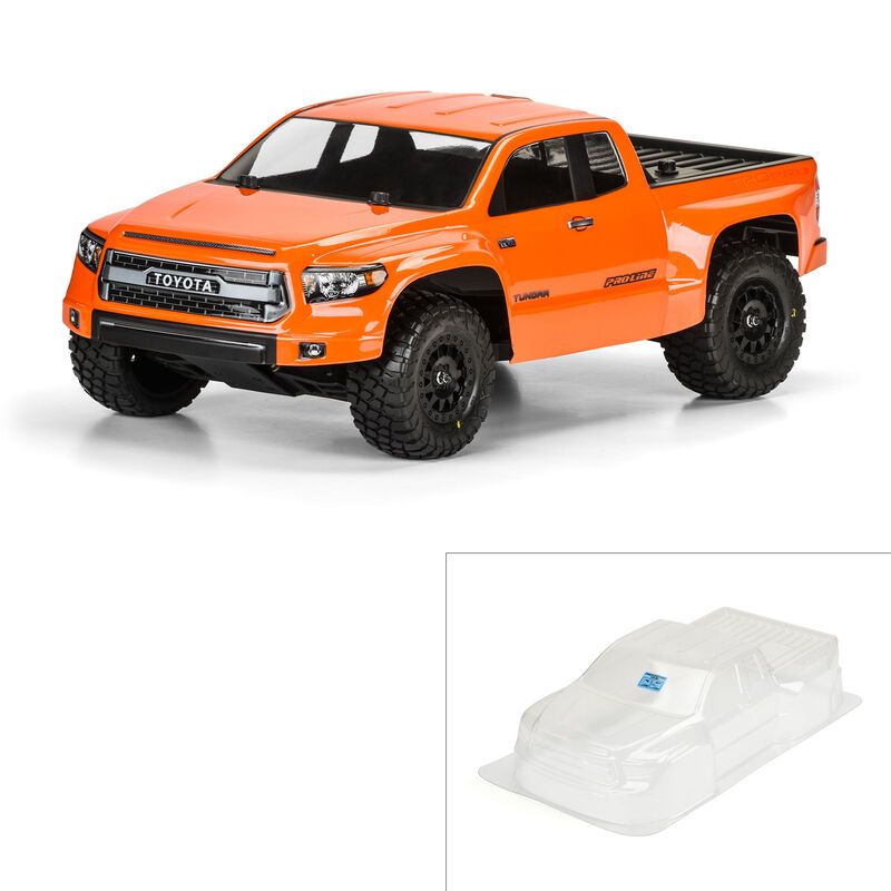 Pro-Line 1/10 Toyota Tundra TRD Pro True Scale Clear Body: Short Course PRO347600