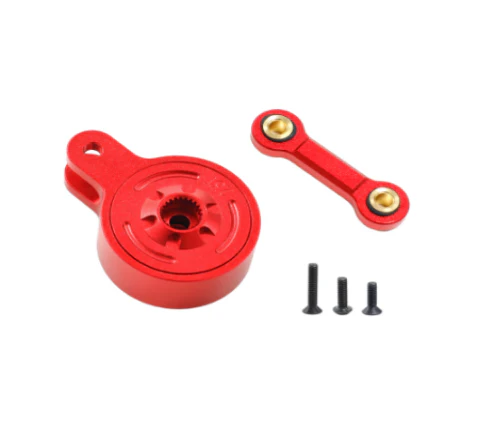 Powerhobby Aluminum 25T Servo Horn Red Arrma 3S / 4S PHB6791B