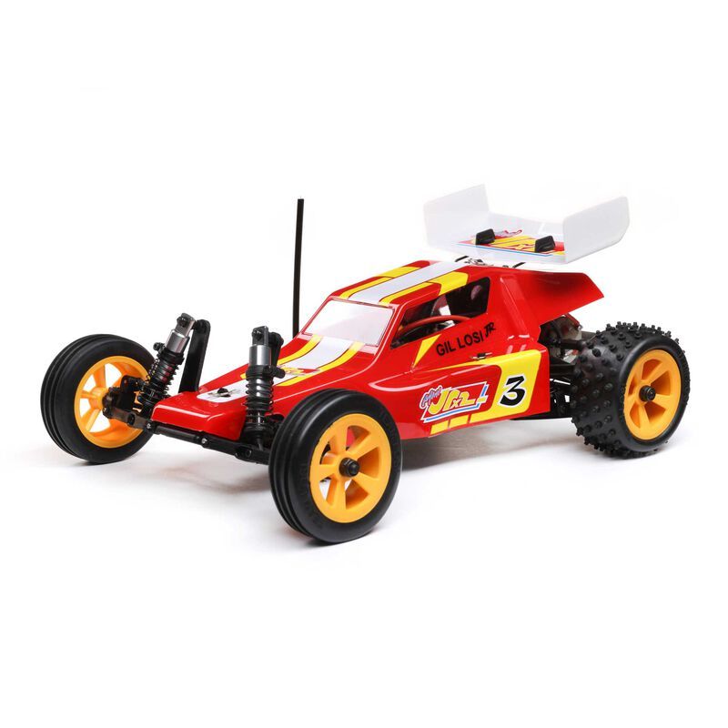 Losi 1/16 Mini JRX2 Brushed 2WD Buggy RTR, Red LOS01020T1