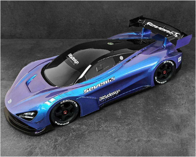 Bittydesign Seven65 1/7 GT Supercar Body (Clear) (Arrma Infraction/Limitless) BDYGT7-S65