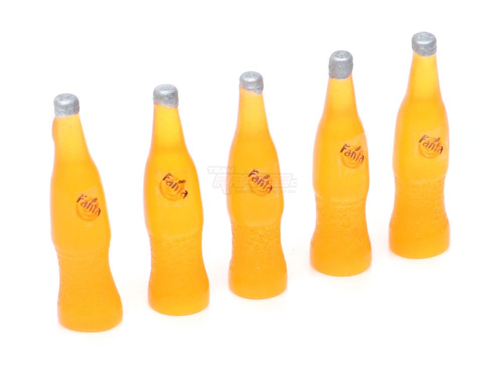Team Raffee Co. Scale Accessories - Fanta Bottle (5) BRSCAC175B