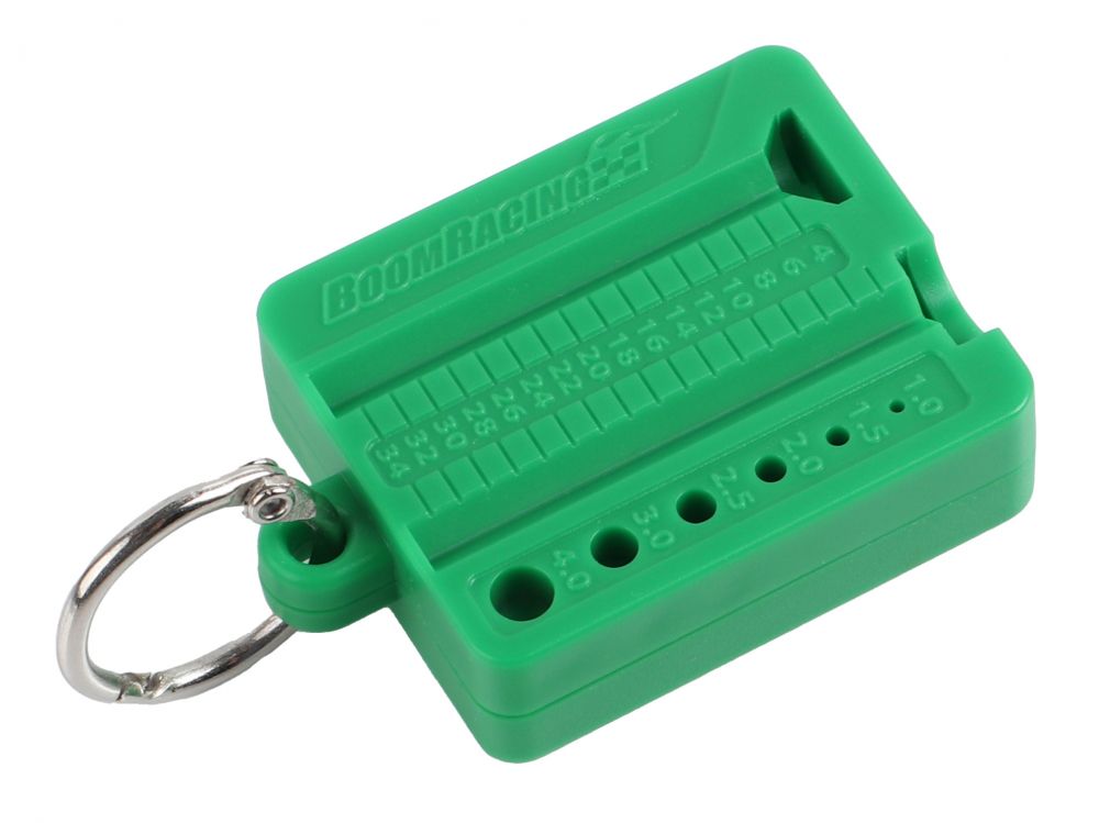 Boom Racing Screw Measuring Tool Guide (both Metric &amp; Inch) BRT10059