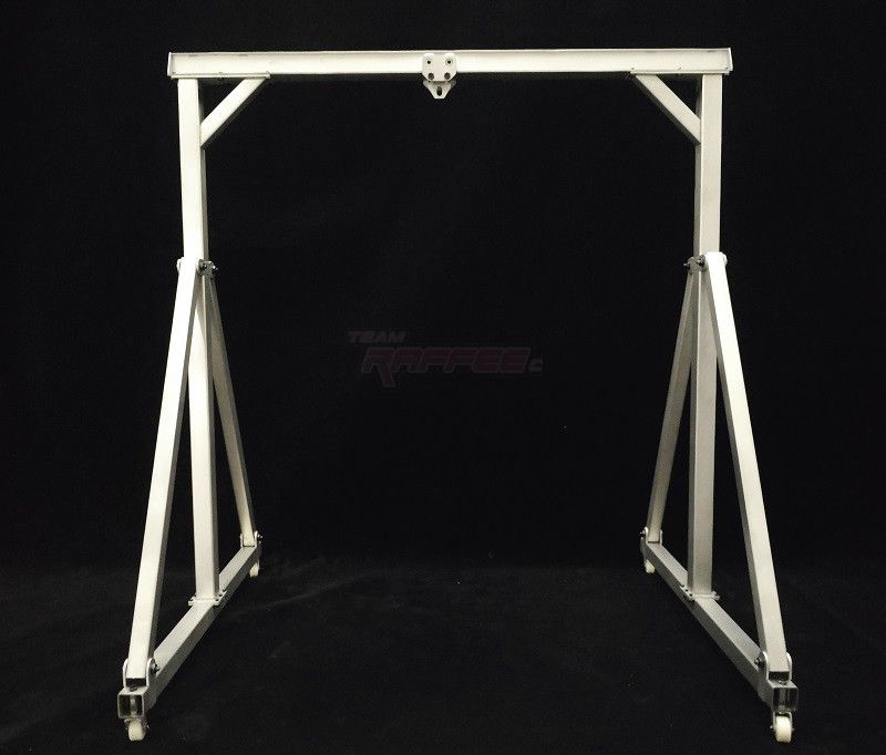 Team Raffee Co. Scale Movable Metal Gantry for1/10 &amp; 1/8 RC TRCJDM205