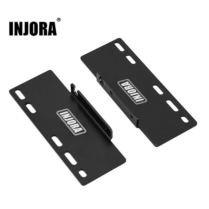 INJORA 2PCS Metal Side Plates ESC Receiver Tray for 1/24 Axial SCX24 SCX24-178
