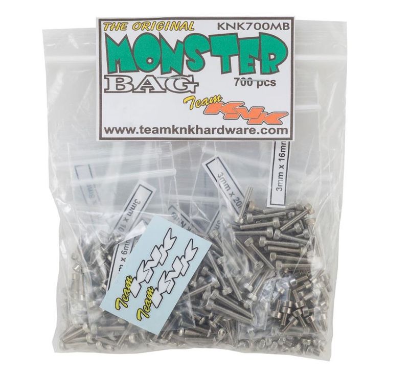 KNK Monster Bag - 700 Piece Stainless Bulk Bag KNK700MB