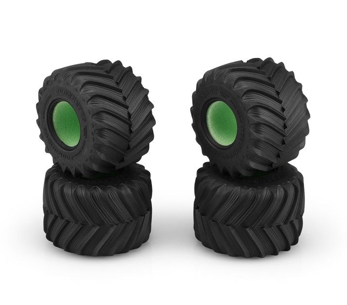 Jconcetps Renegades - Blue Compound, 1/24th Mini Monster Truck Tire, 4pc. JCO404201