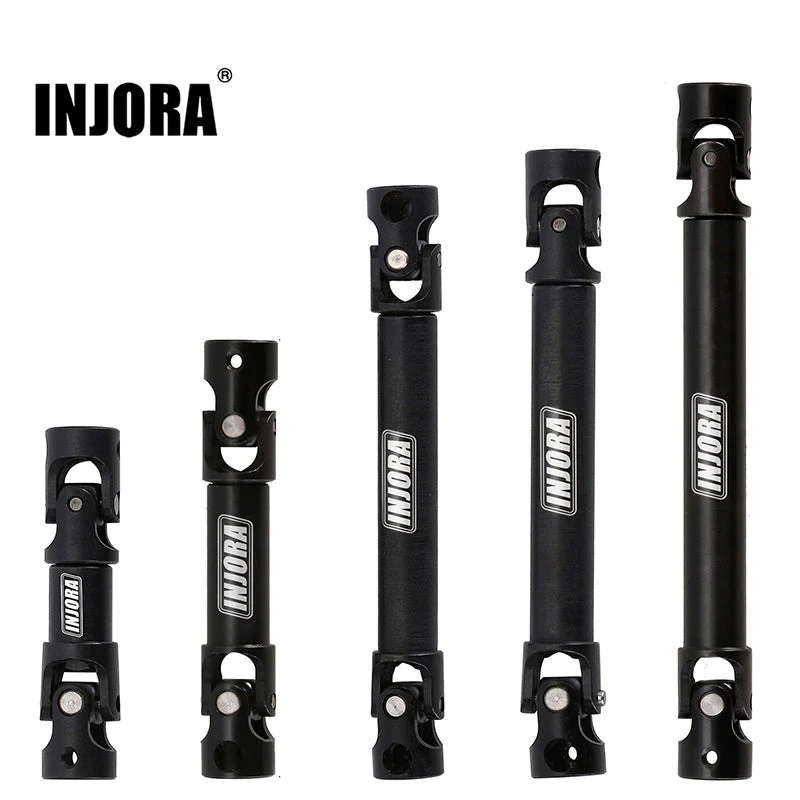 INJORA 1PCS Hardened Steel Center Drive Shaft for SCX24 Mods (Pick your Length) SCX24-140