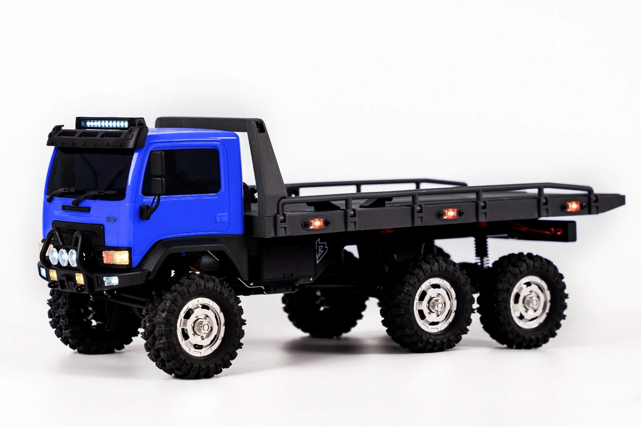 Hobbyplus ARKTOS 6X6 Blue Body/Black Rear Bed 1810431