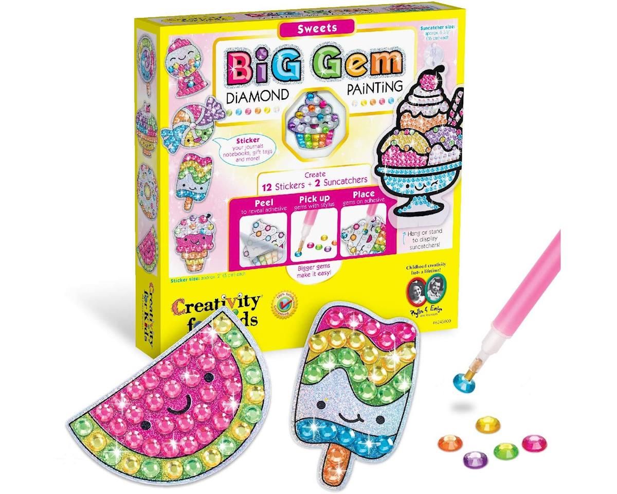 Creativity For Kids Big Gem Diamond Sweets Painting Kit CFK6245000