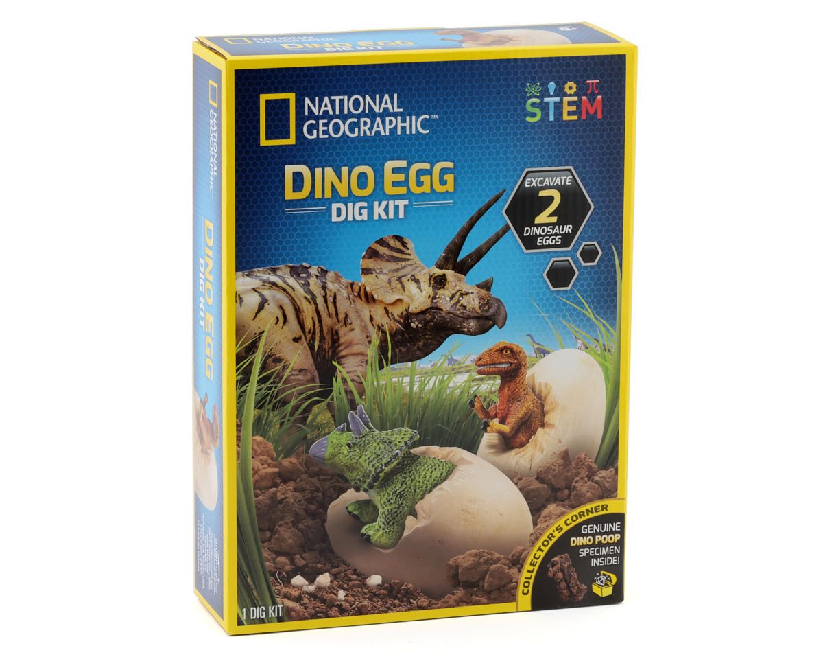 Blue Marble National Geographic Dino Egg Dig Kit DWDRTNGDEGGDIG