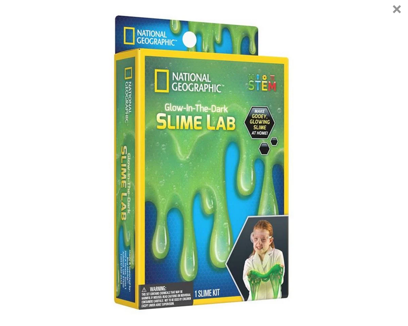 Blue Marble Glow-In-The-Dark Slime Lab Science Kit DWDRTNGSLIMEGC