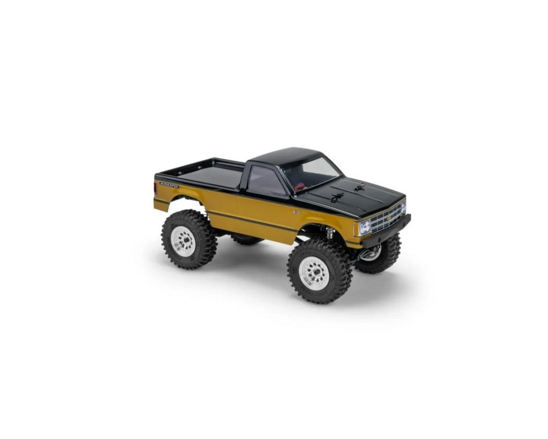 JConcepts SCX24 1990 Chevy S10 Pickup Pre-Trimmed Crawler Body (Clear) (5.2&quot;) JCO0494
