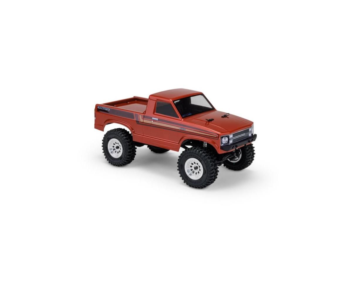 JConcepts SCX24 79&#39; Ford Courier Pickup Pre-Trimmed Crawler Body (Clear) (5.20&quot;) JCO0498