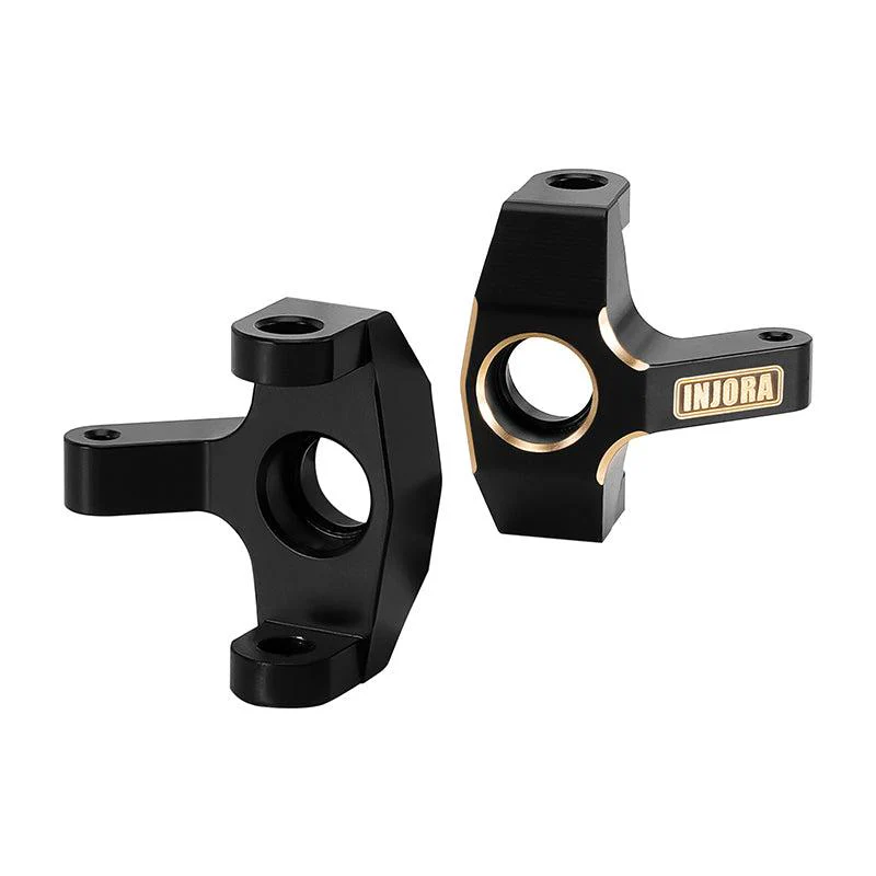 INJORA Black Brass Upgrade Parts for 1/24 FMS FCX24M (Chub) FCX24M-06