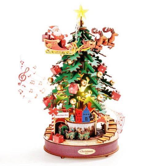 Christmas Melody Tree, DIY Music Boxes ROEAMS01