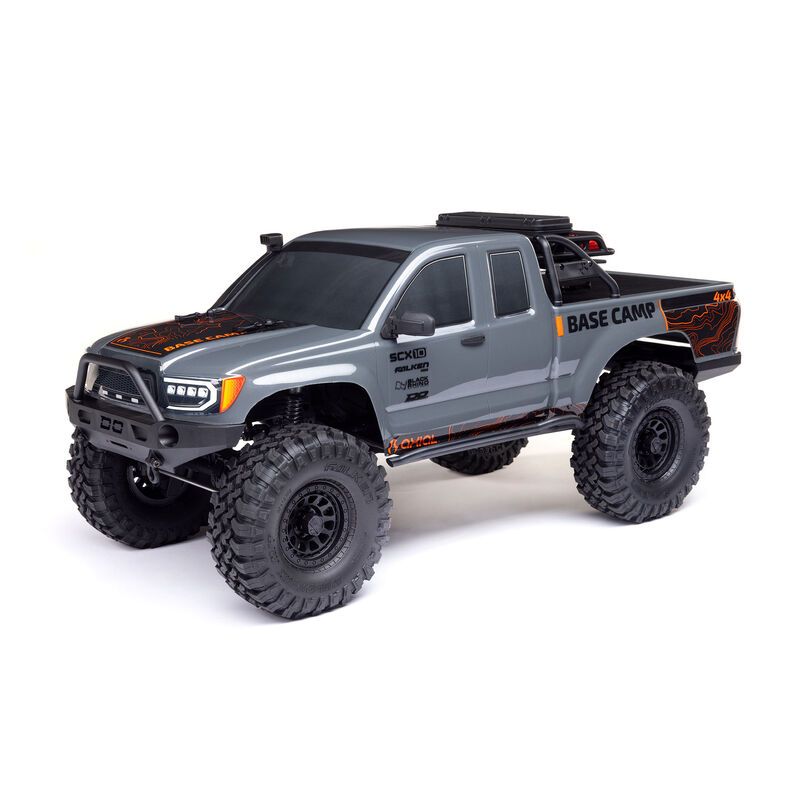 Axial SCX10 III Base Camp 4X4 Rock Crawler Brushed RTR, Gray AXI-1375T2