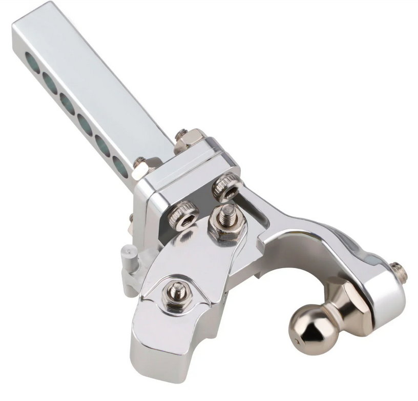 Powerhobby Rescue Tow Trailer Hook Hitch Silver 1/10 Crawler PHB5527