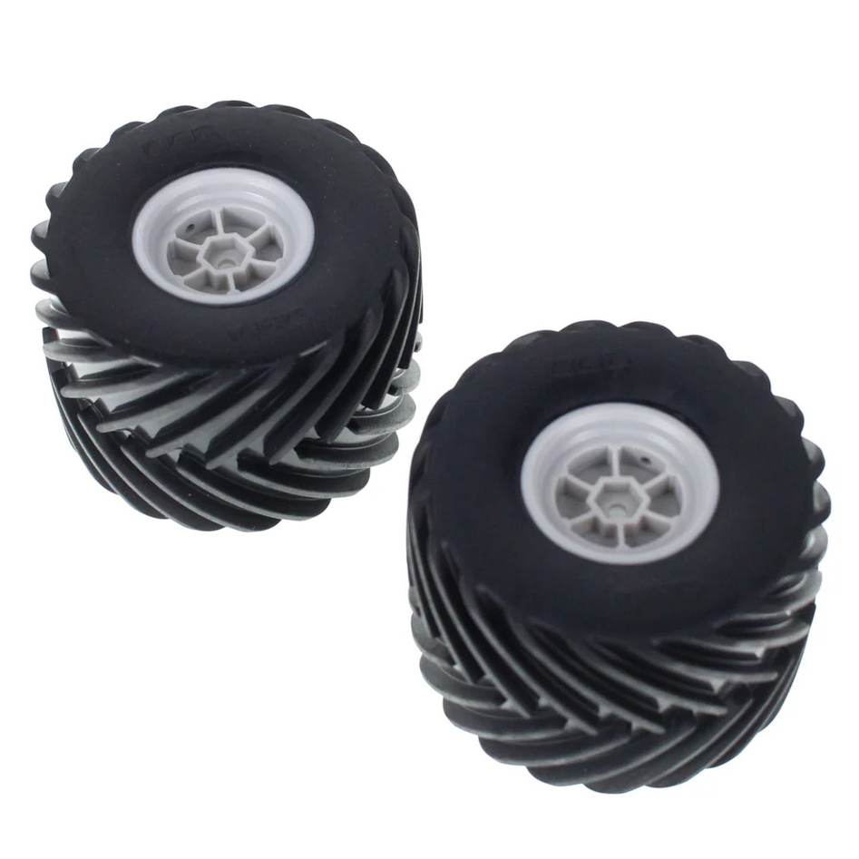 Redcat Pre-Mounted Monster Truck Tires (1pr) RER37056