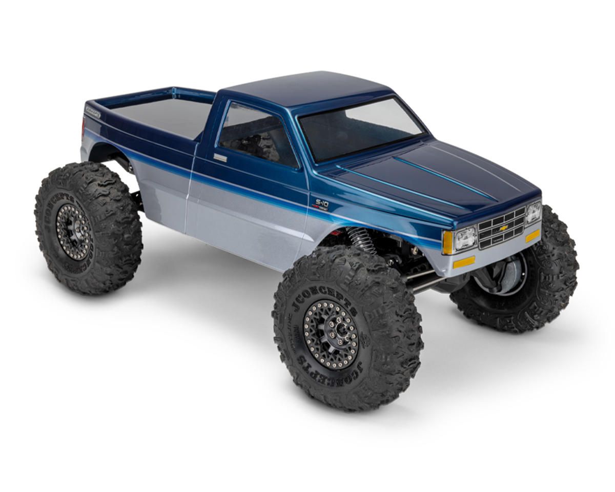 JConcepts 1990 Chevy S10 &quot;Tucked&quot; Rock Crawler Pre-Trimmed Body (Clear) (12.3&quot;) JCO0493