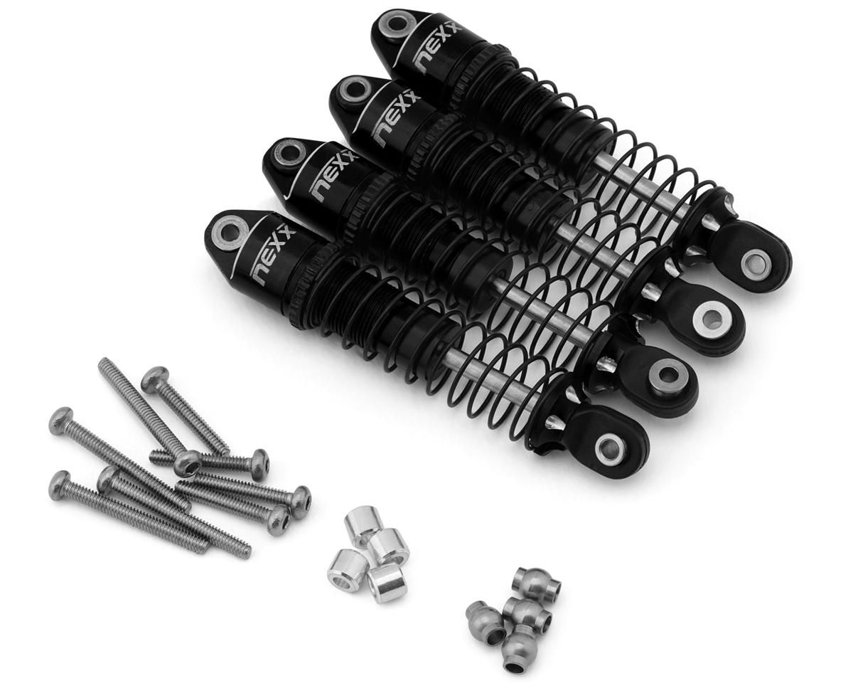 NEXX Racing Redcat Ascent18 53mm Oil-Filled Shocks (Black) (4) NX-416-B