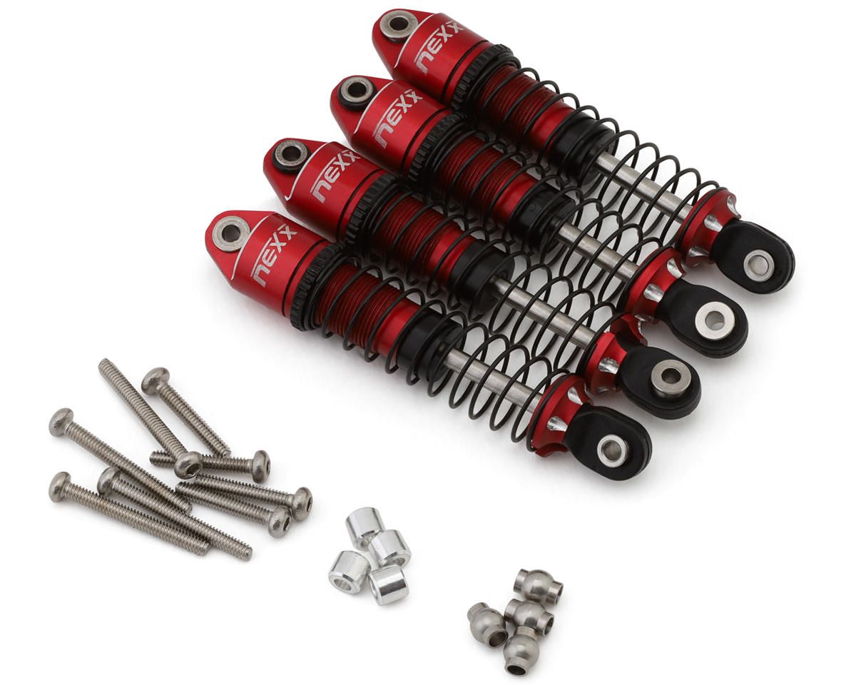 NEXX Racing Redcat Ascent18 53mm Oil-Filled Shocks (Red) (4) NX-416-R