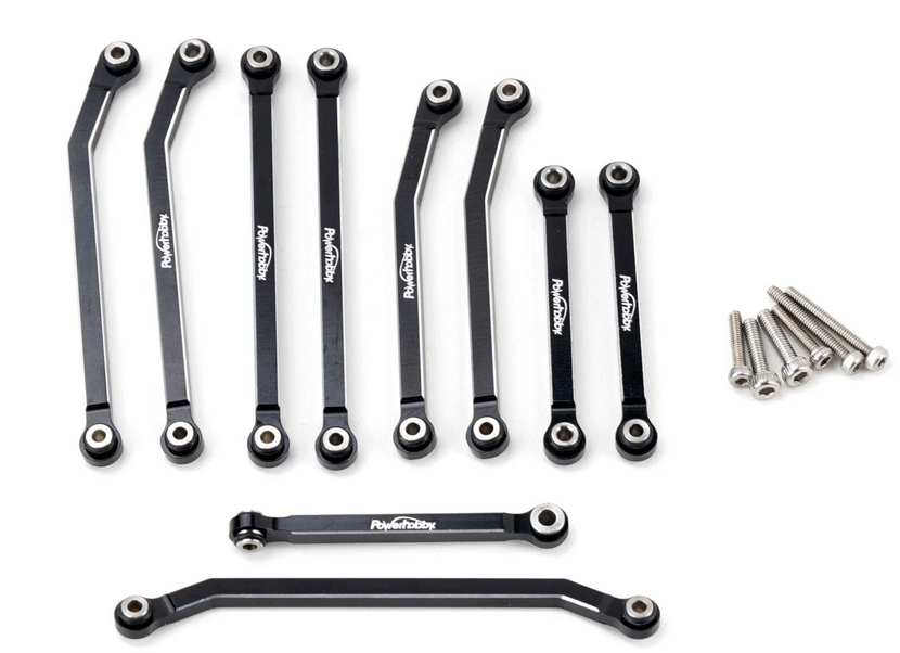 Powerhobby Aluminum High Clearance 4-Link w/Steering Link Redcat Ascent-18 PHB6918