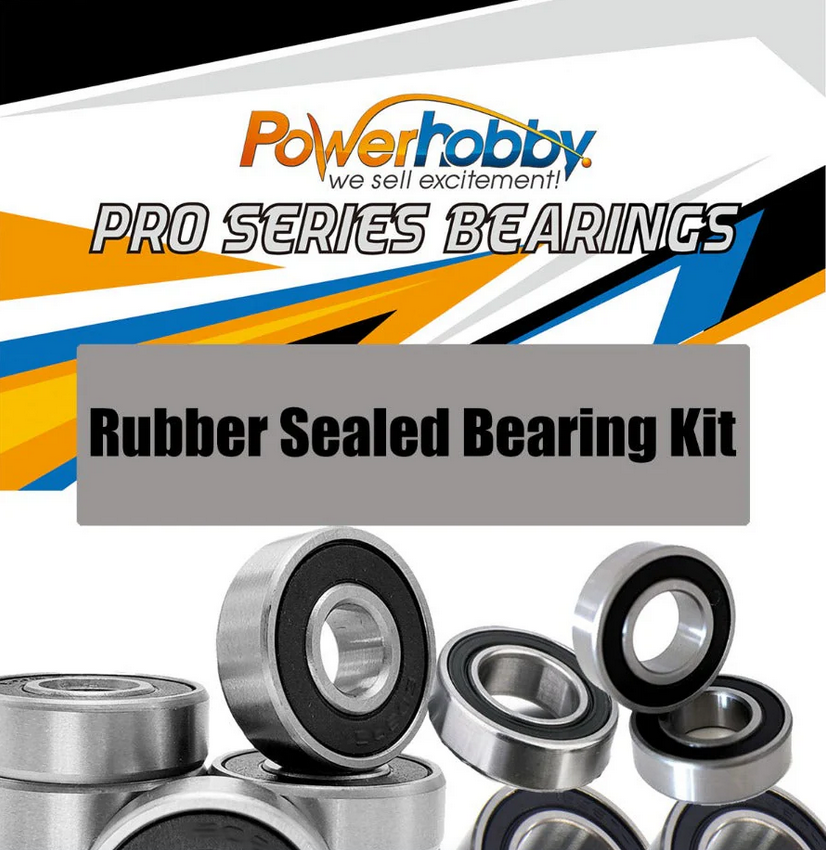 PowerHobby Axial SCX6 Pro Series Rubber Sealed Bearing Kit PHB054