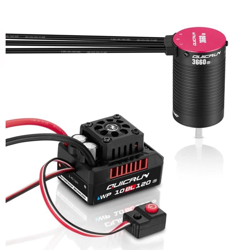Hobbywing COMBO QUICRUN 10BL120 G2+3660 SL G2; 3700KV HWI38030211