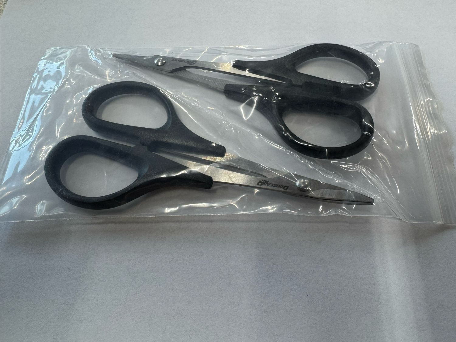 Dixieland R/C Lexan Scissor Set (curved,straight)