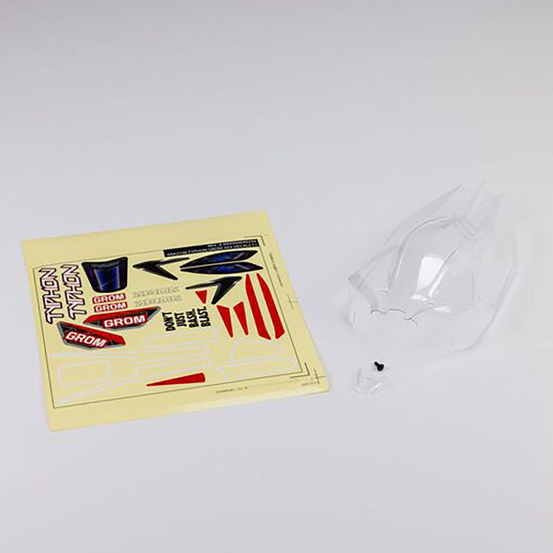Arrma TYPHON GROM Body, Clear ARA412007
