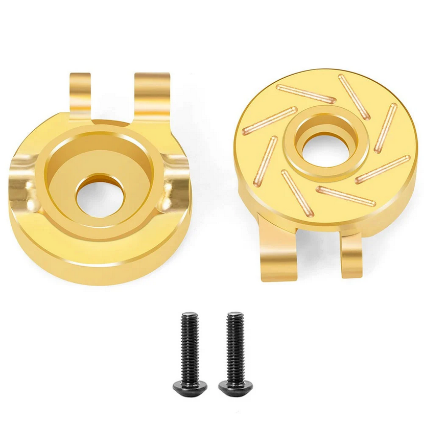 Powerhobby Brass Steering Blocks Knuckles FOR Traxxas TRX-4M Bronco Defender PHB7042