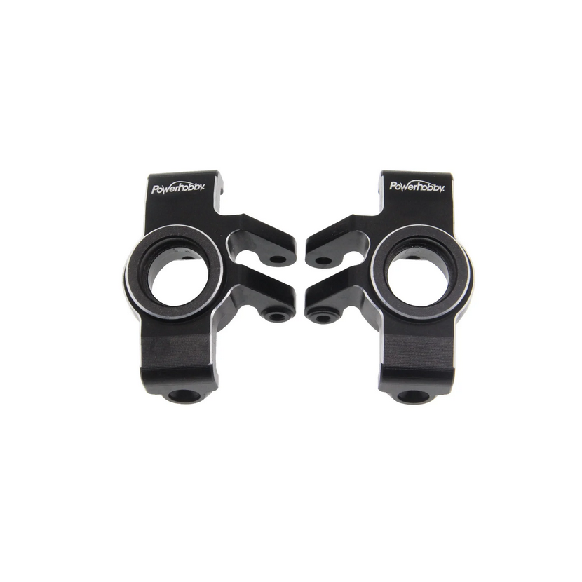 Powerhobby Aluminum Steering Knuckle Black Arrma Mojave Grom / Losi Nascar PHB6877Black