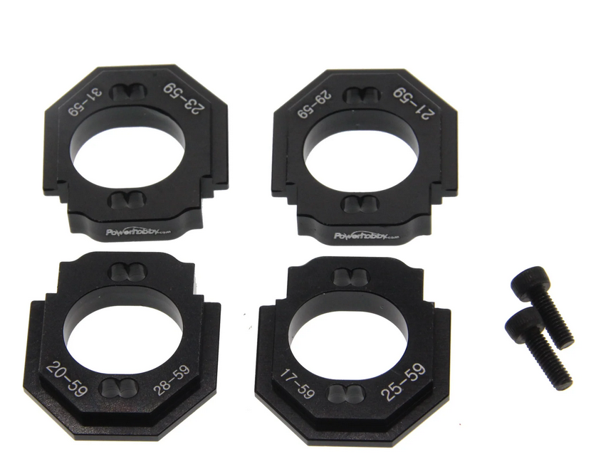 Powerhobby Aluminum Motor Mount 16- 27T Arrma Grom / Losi Nascar PHB6743
