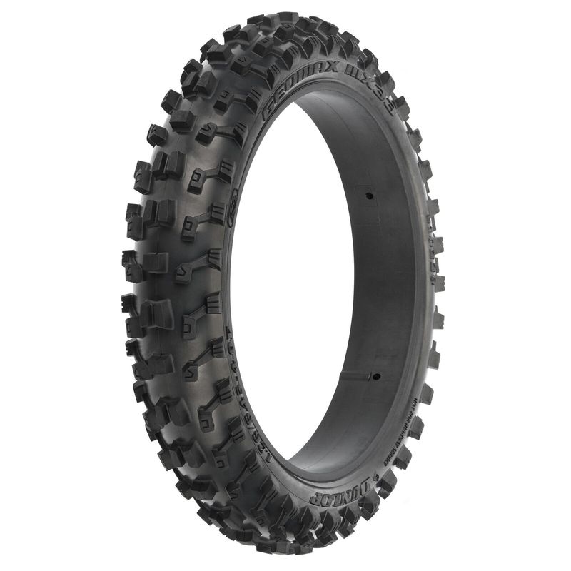 Pro-Line 1/4 Dunlop Geomax MX33 V2 CR4 Front Tire MTD Sleeve: Pro-Spec Wheel PRO1022911