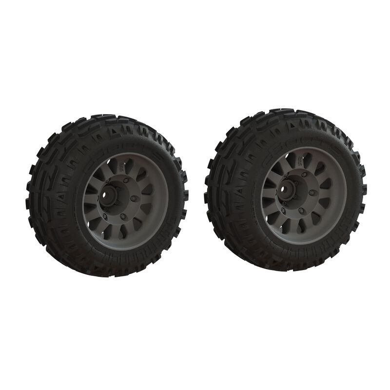 Arrma dBoots &#39;Dirtrunner ST&#39; Tire Set Glued (2) ARA-1552